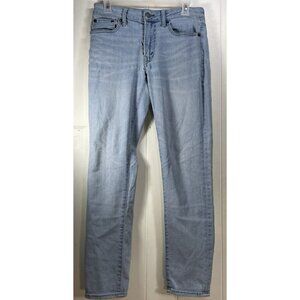 American Eagle Jeans Mens 29x30 Blue Ligh Wash Next Level Flex Slim Fit Straight